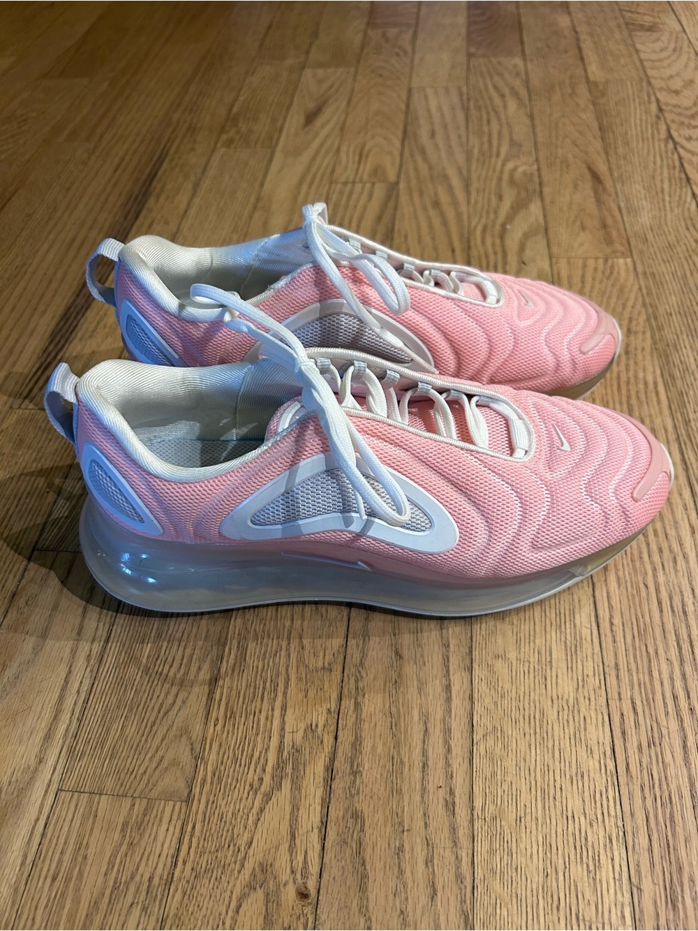 Pink Women's Athletic Sneakers with Air-Cushion Sole Nike 8.5